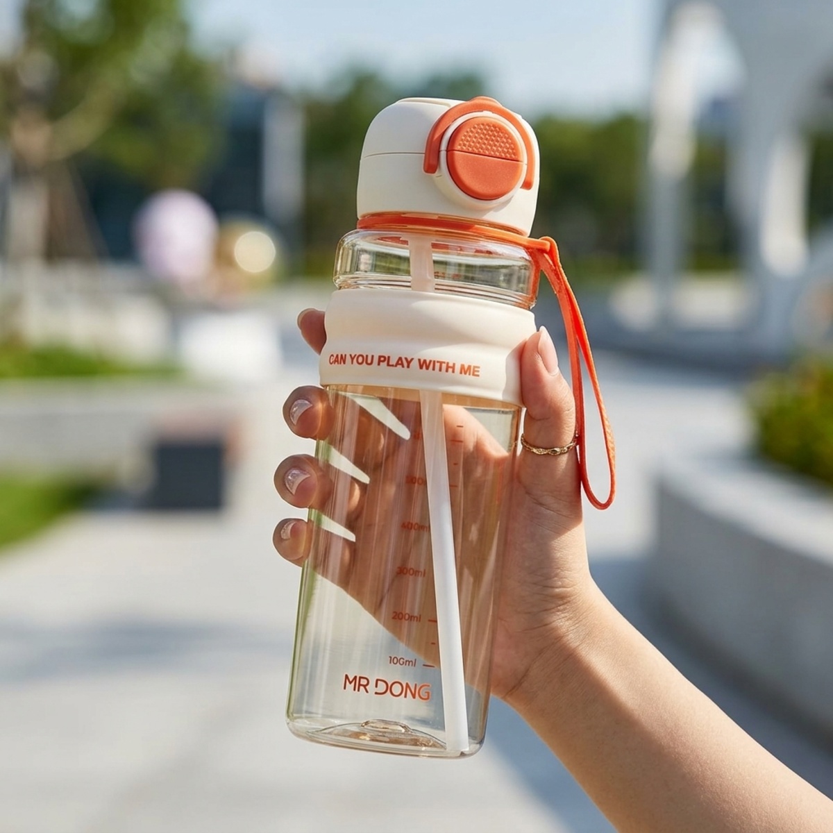 Mr Dong Water Bottle Girls Design