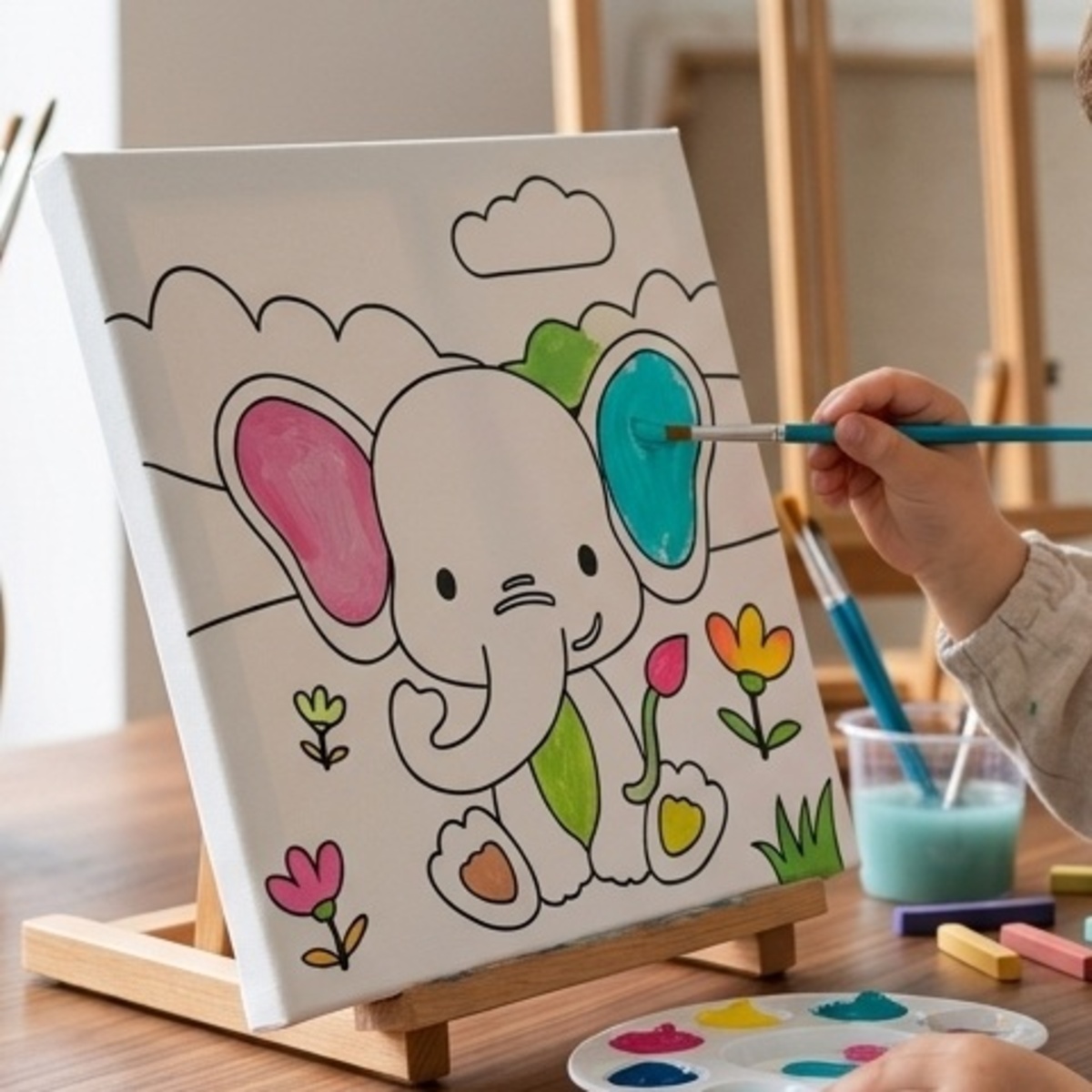 Printed Canvas For Painting