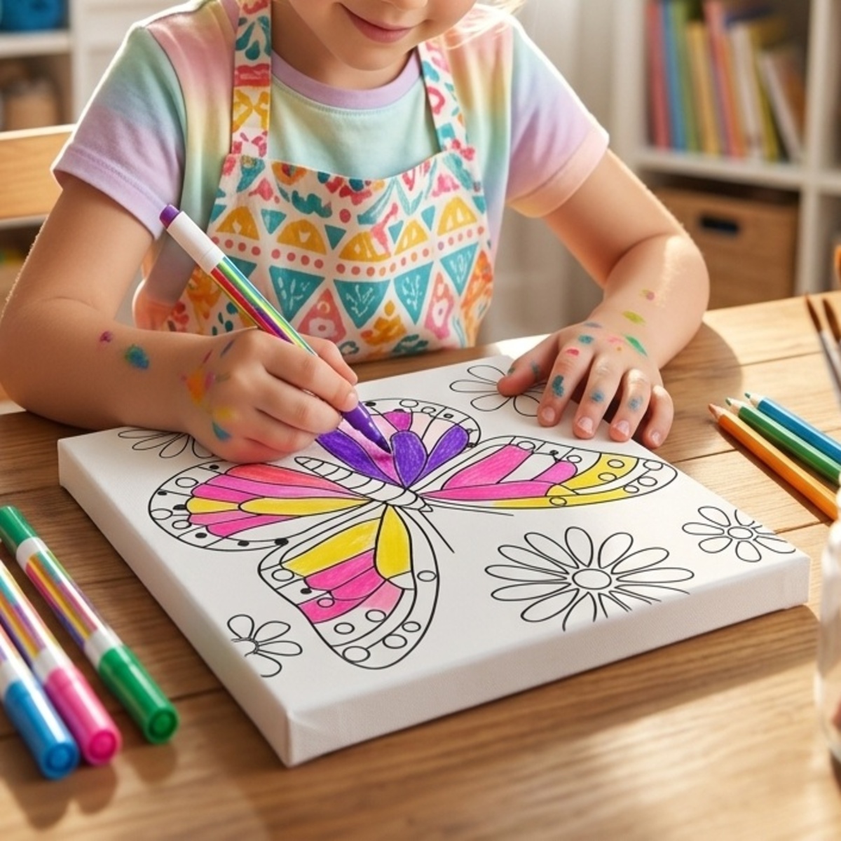 Printed Canvas For Painting
