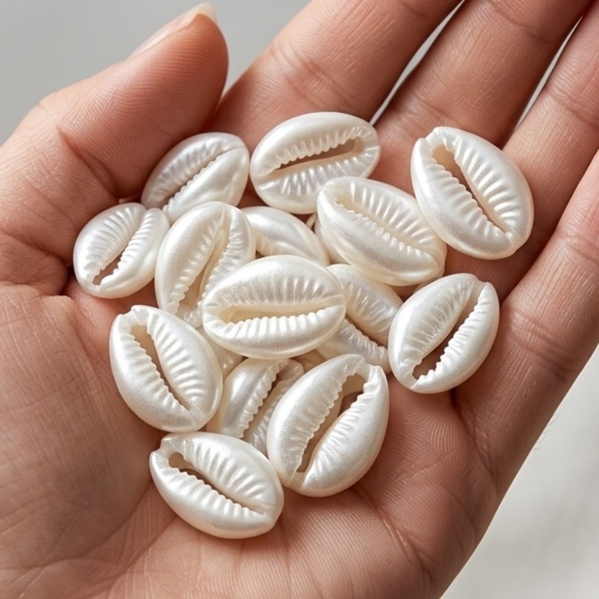Foskola Arts & Crafts Cowrie Shell Beads