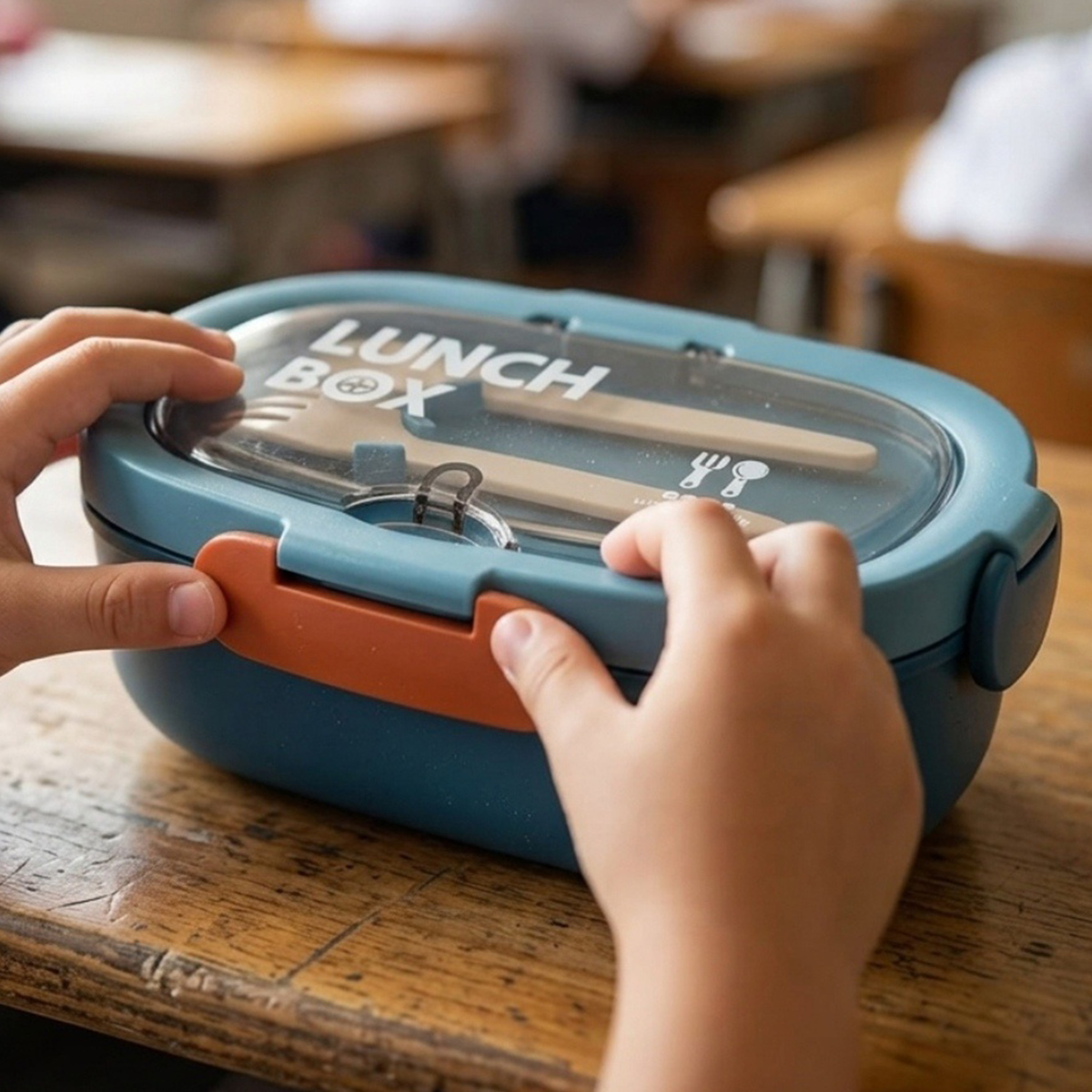Lunch Box Steel 1 Piece