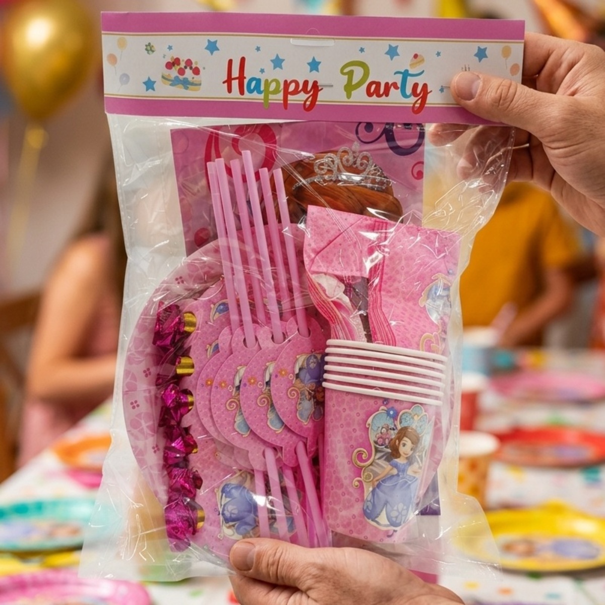 Happy Party Princess Theme Set