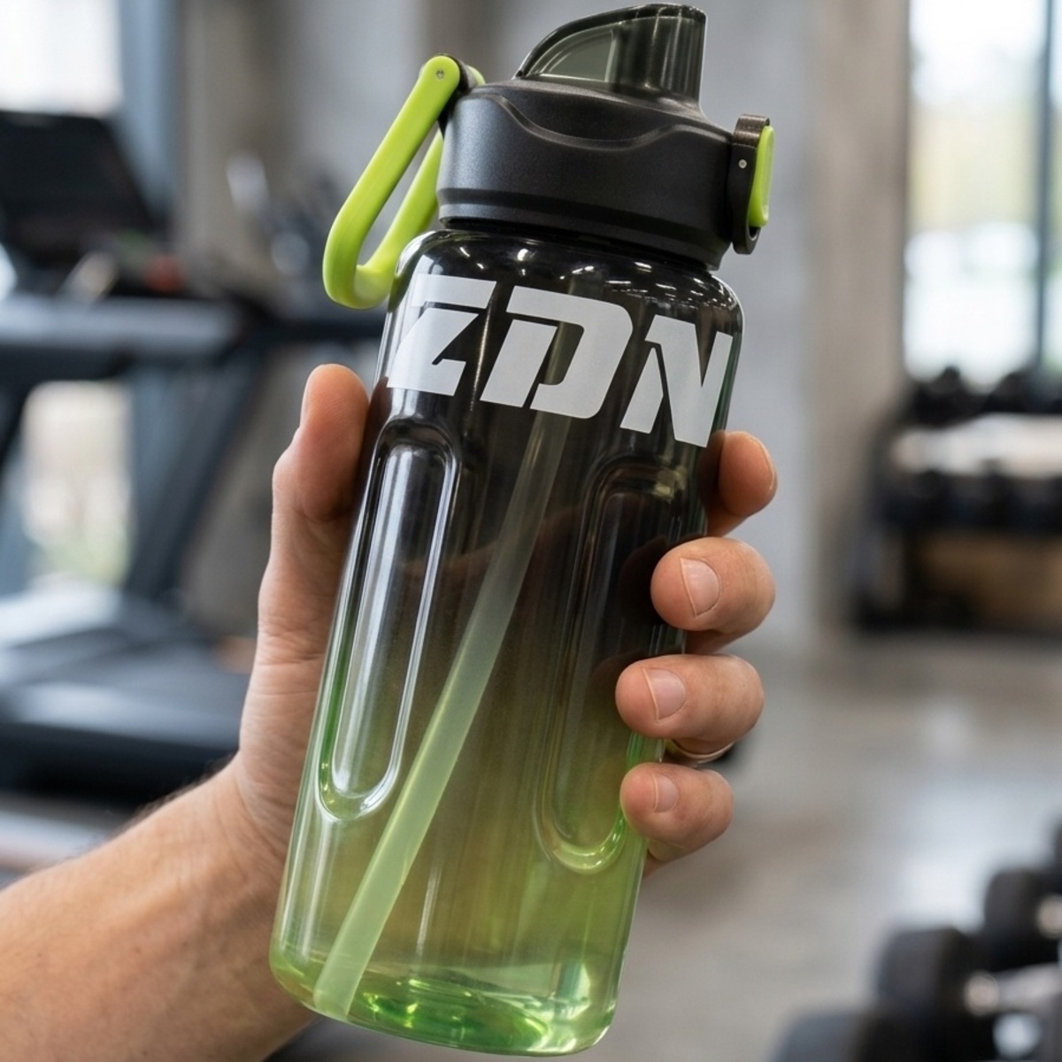 Sports Water Bottle With Carabiner Clip