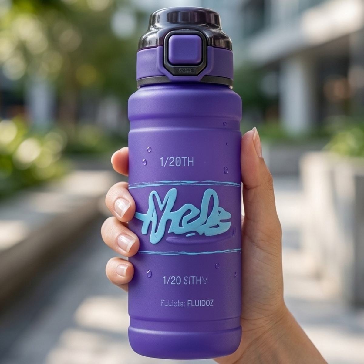 Hello Water Bottle Assorted 300ml