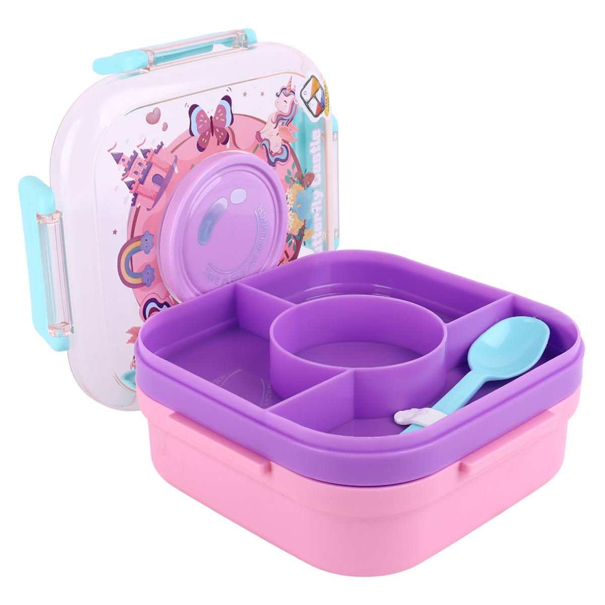 Lunch Box Butterfly Castle Design