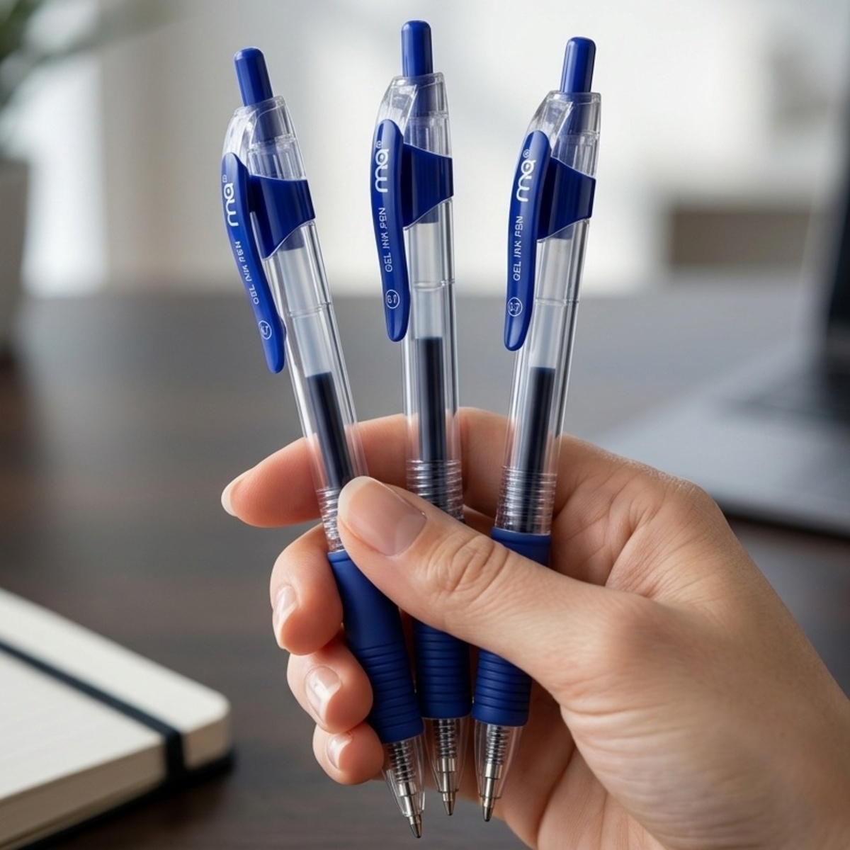 Gel Ink Pens Click 18 Pieces