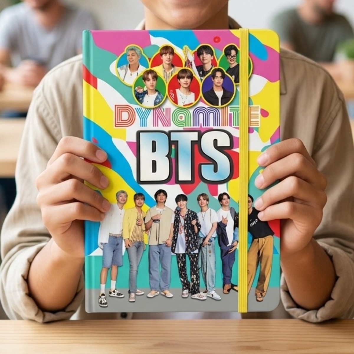 BTS Dynamite Fancy Notebook