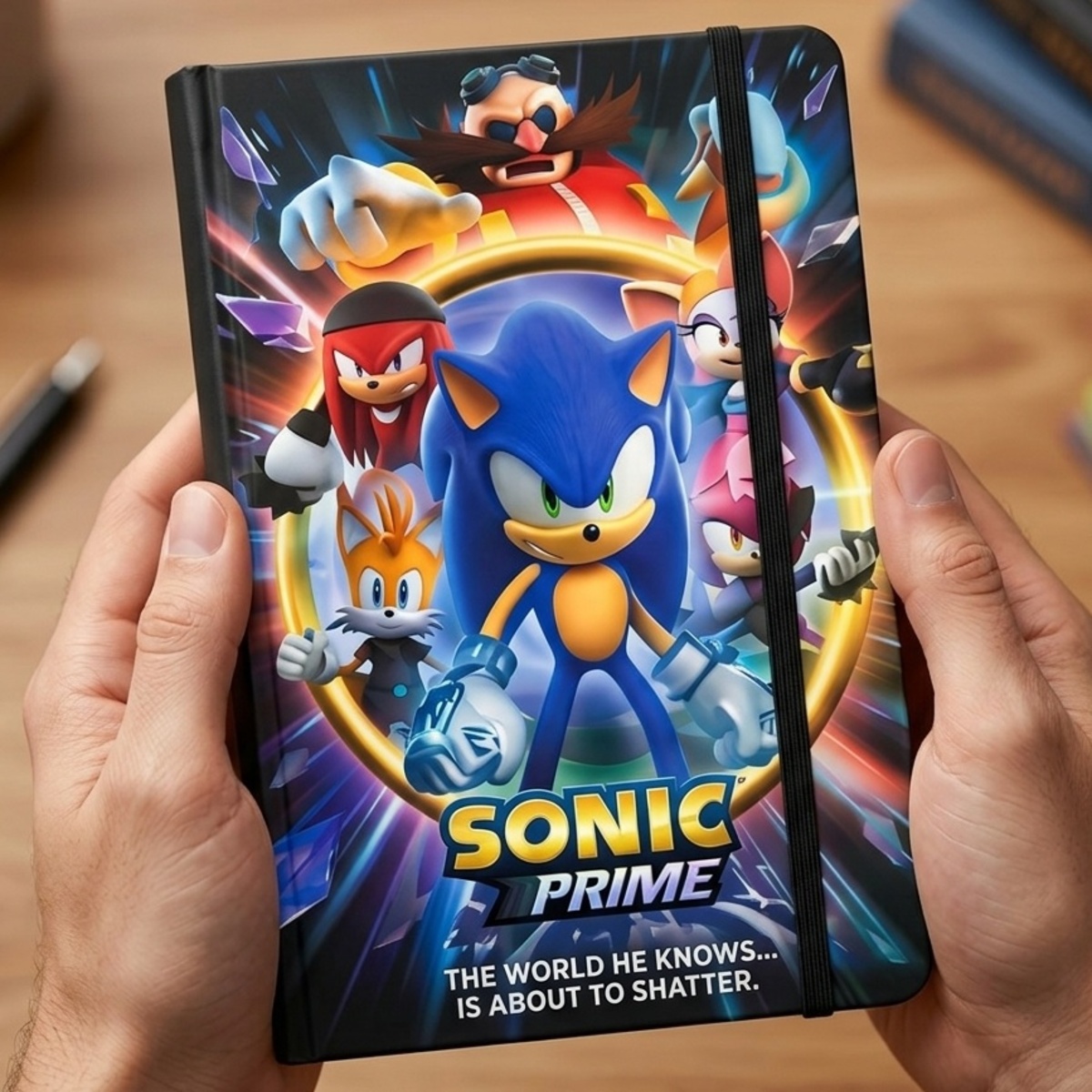 Sonic Prime Notebook