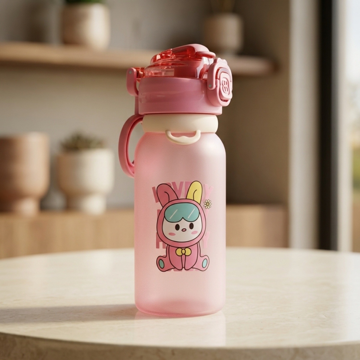 Cute Girls Character Water Bottle 500ml