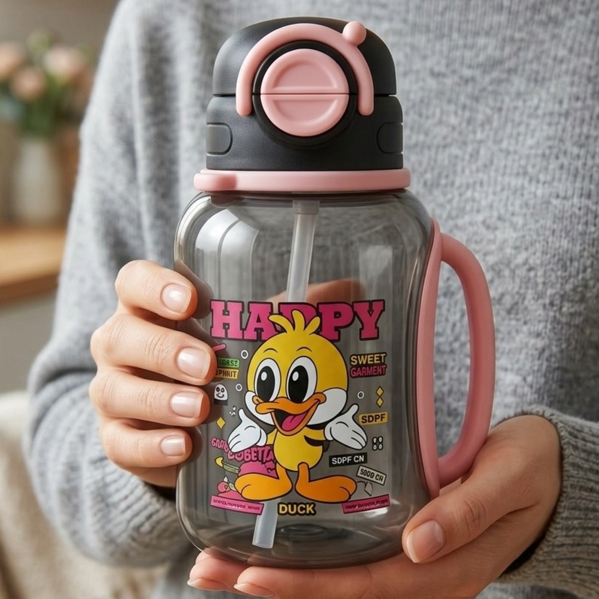 Happy Duck Water Bottle