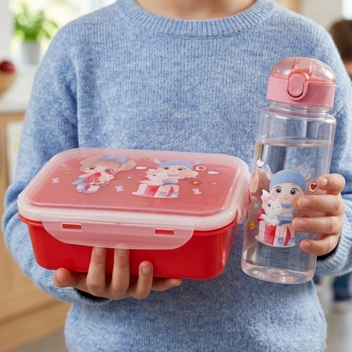 Lunch Box Steel 1 Set