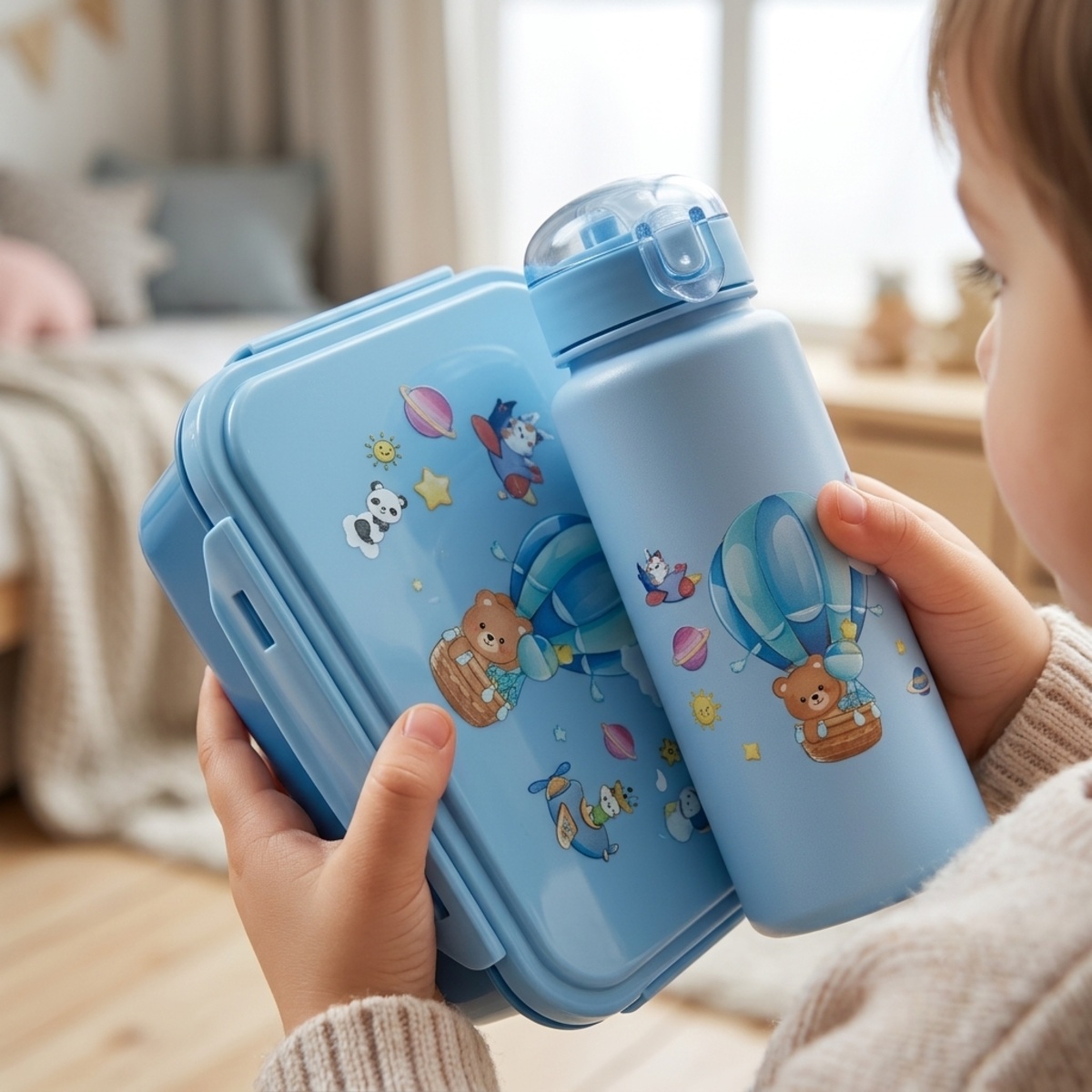Lunch Box Plastic 1 Set
