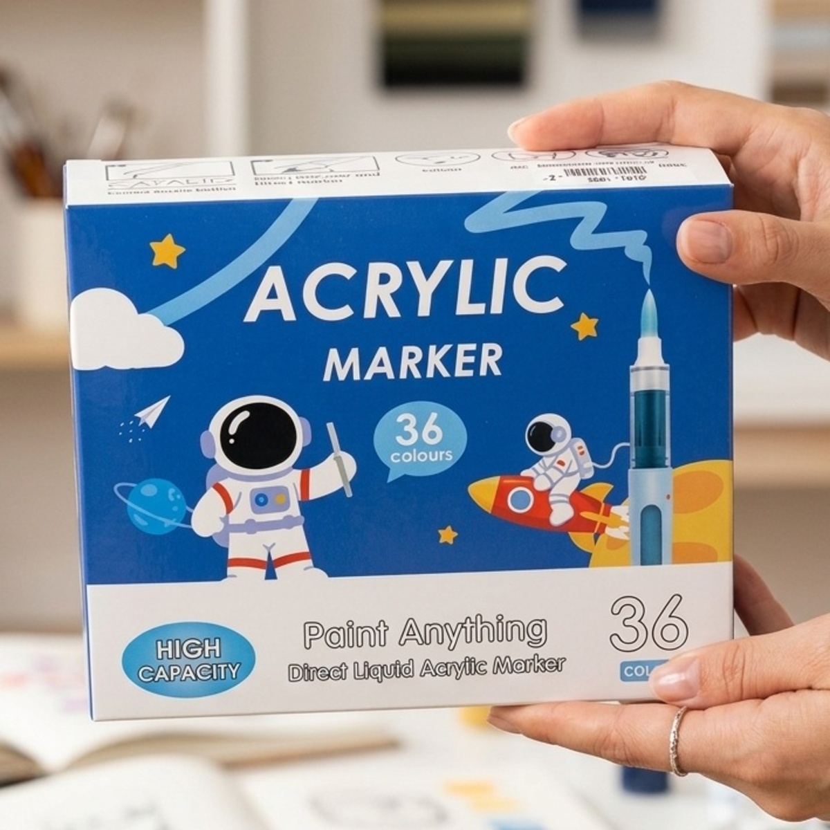 Acrylic Marker Set 36 Colors