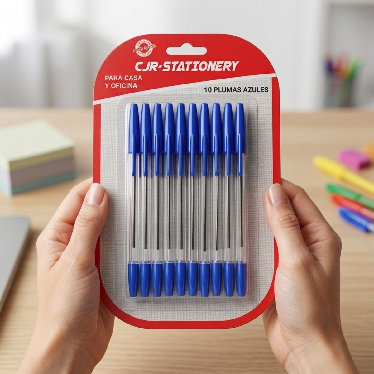 Cjr-Stationery Ballpoint Pen Set 10 Pieces