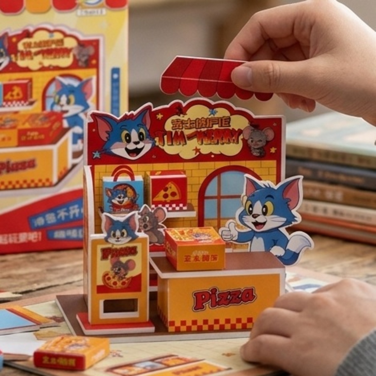DIY Pizza Shop Playset