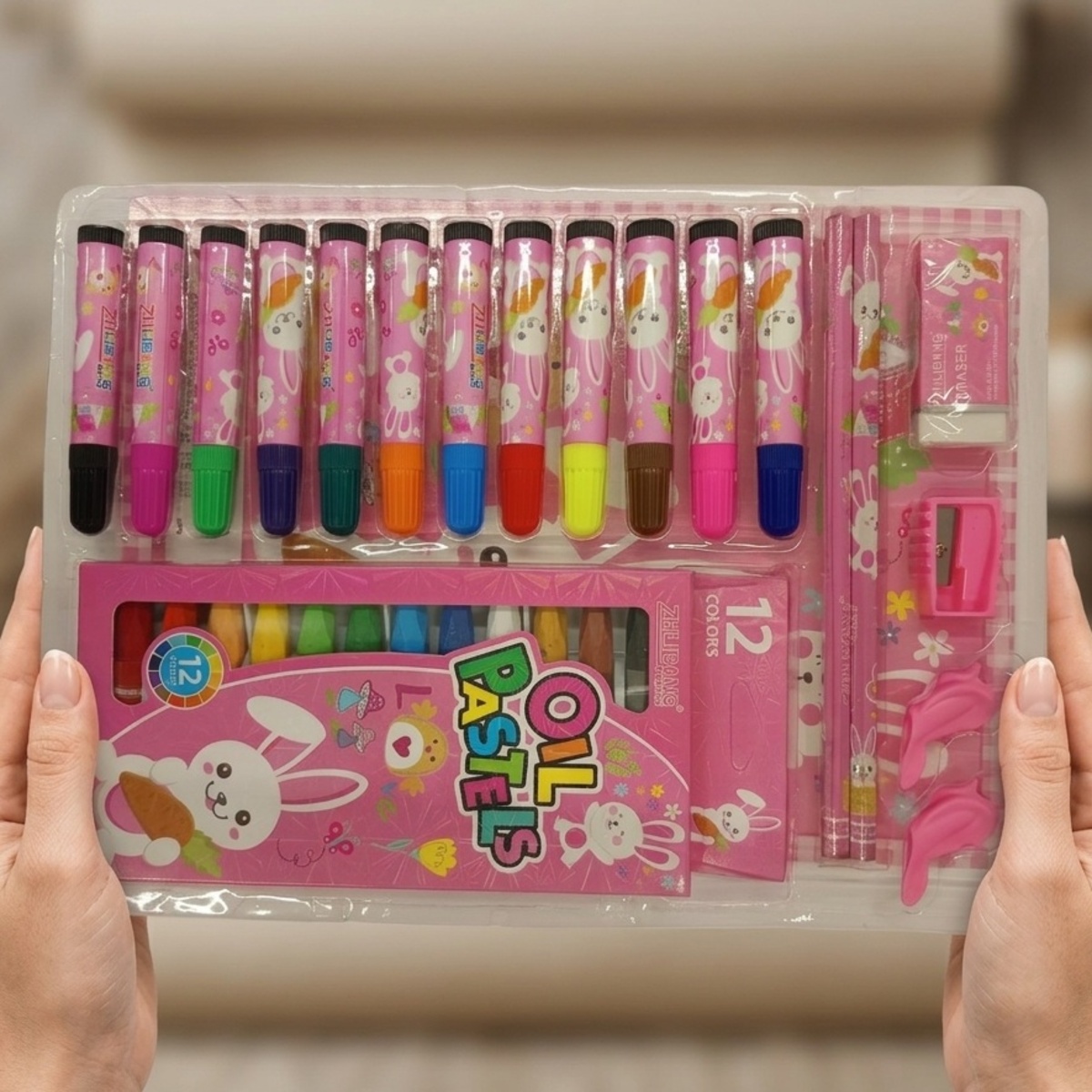 Color Pencils Stationery Set