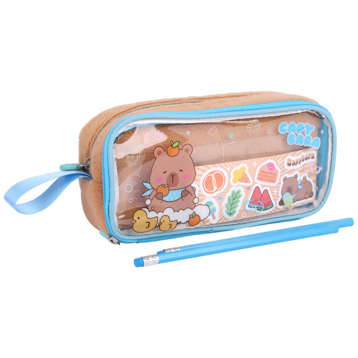 Capy Bara Themed Pencil Case