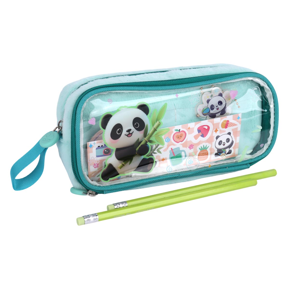 Smiley Kiddos Panda Themed Pencil Case