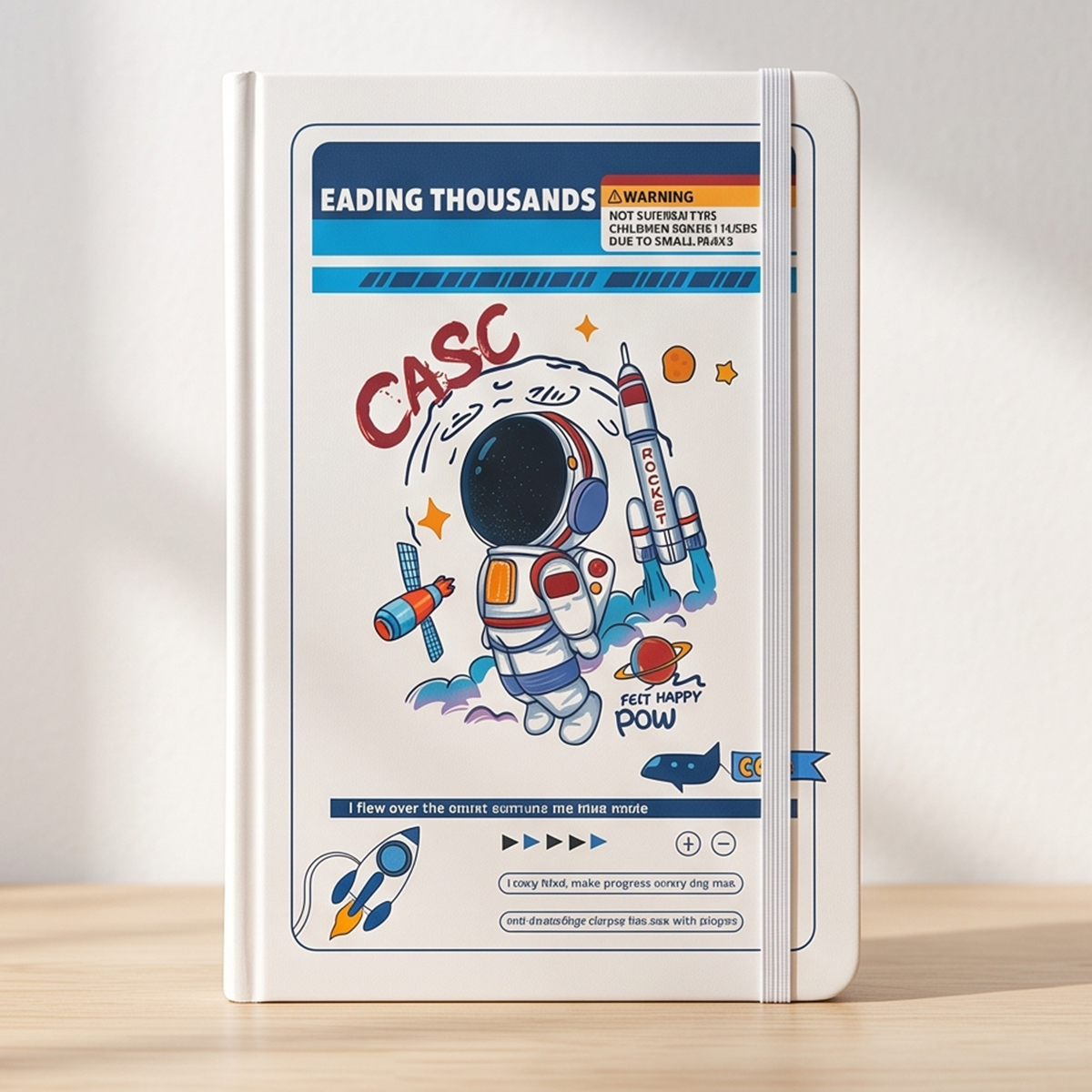 Astronaut Themed Fancy Notebook