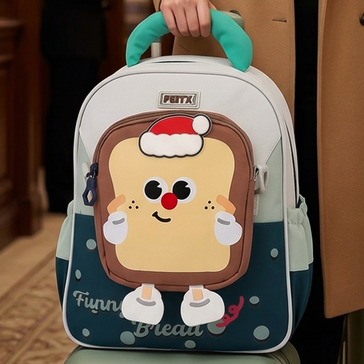 Feitx Funny Bread Backpack