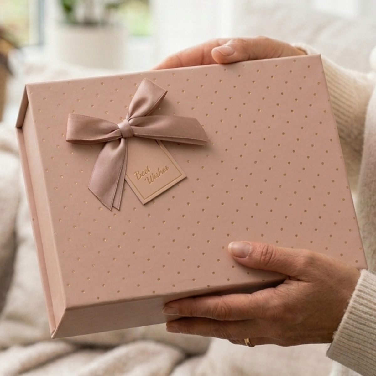 Gift Box With Bow