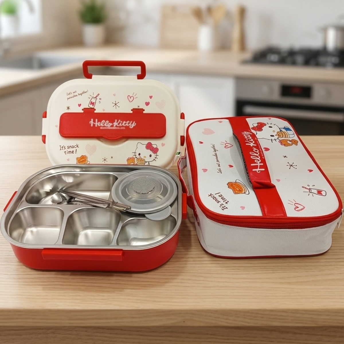 Lunch Box Set Steel