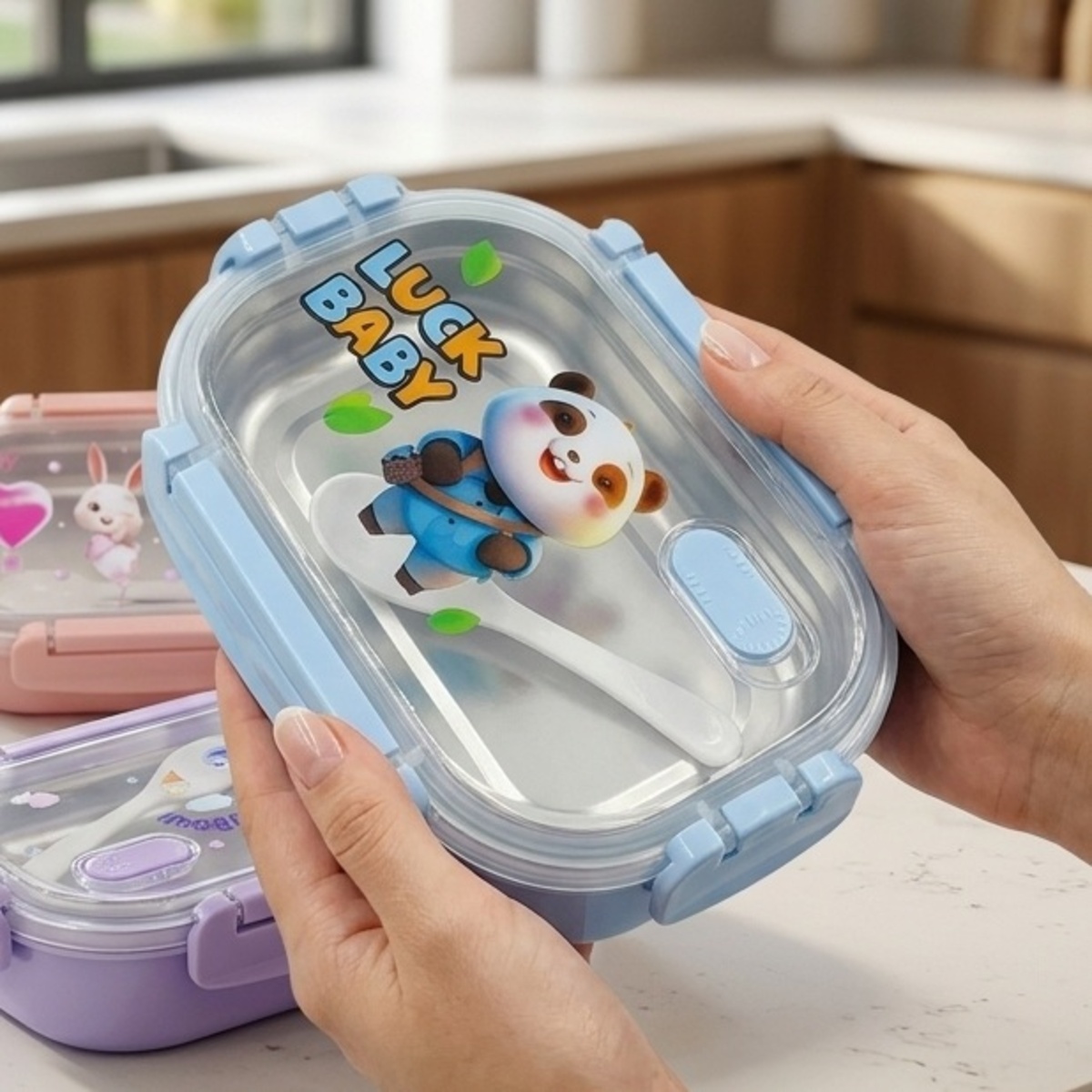 Lunch Box Steel 1 Piece