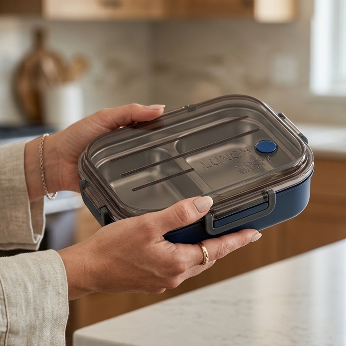 Lunch Box Steel 1 Piece