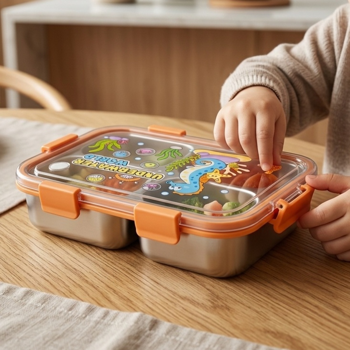 Lunch Box Steel 1 Piece