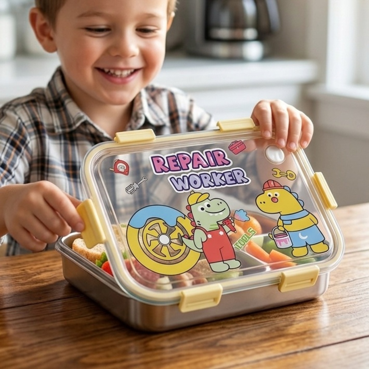 Lunch Box Steel 1 Piece