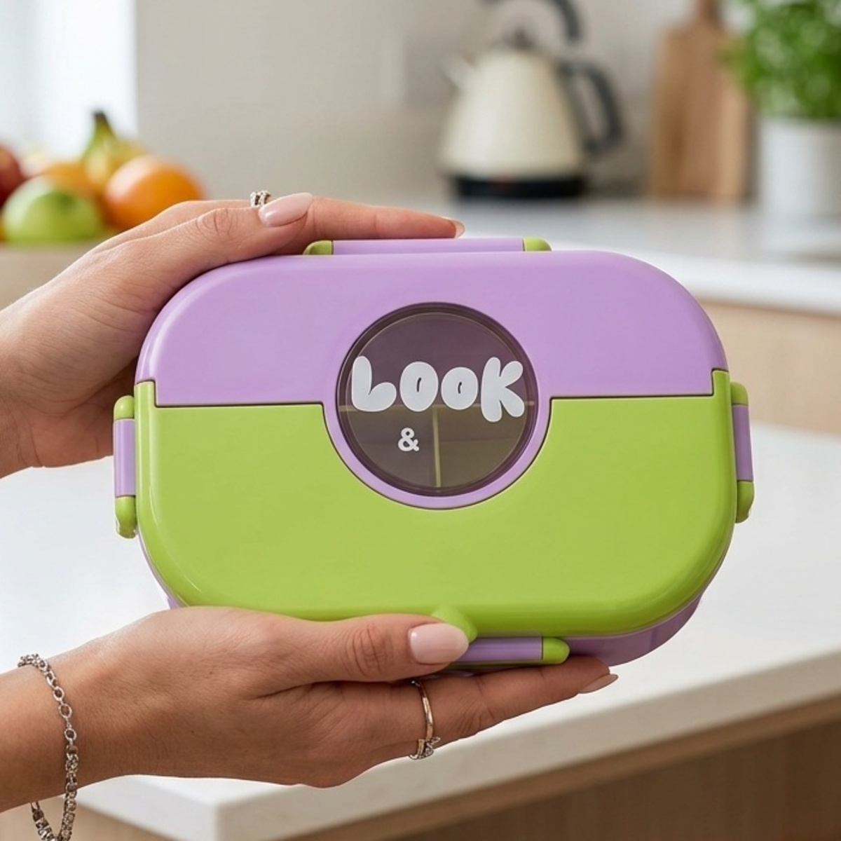 Lunch Box Plastic 1 Set