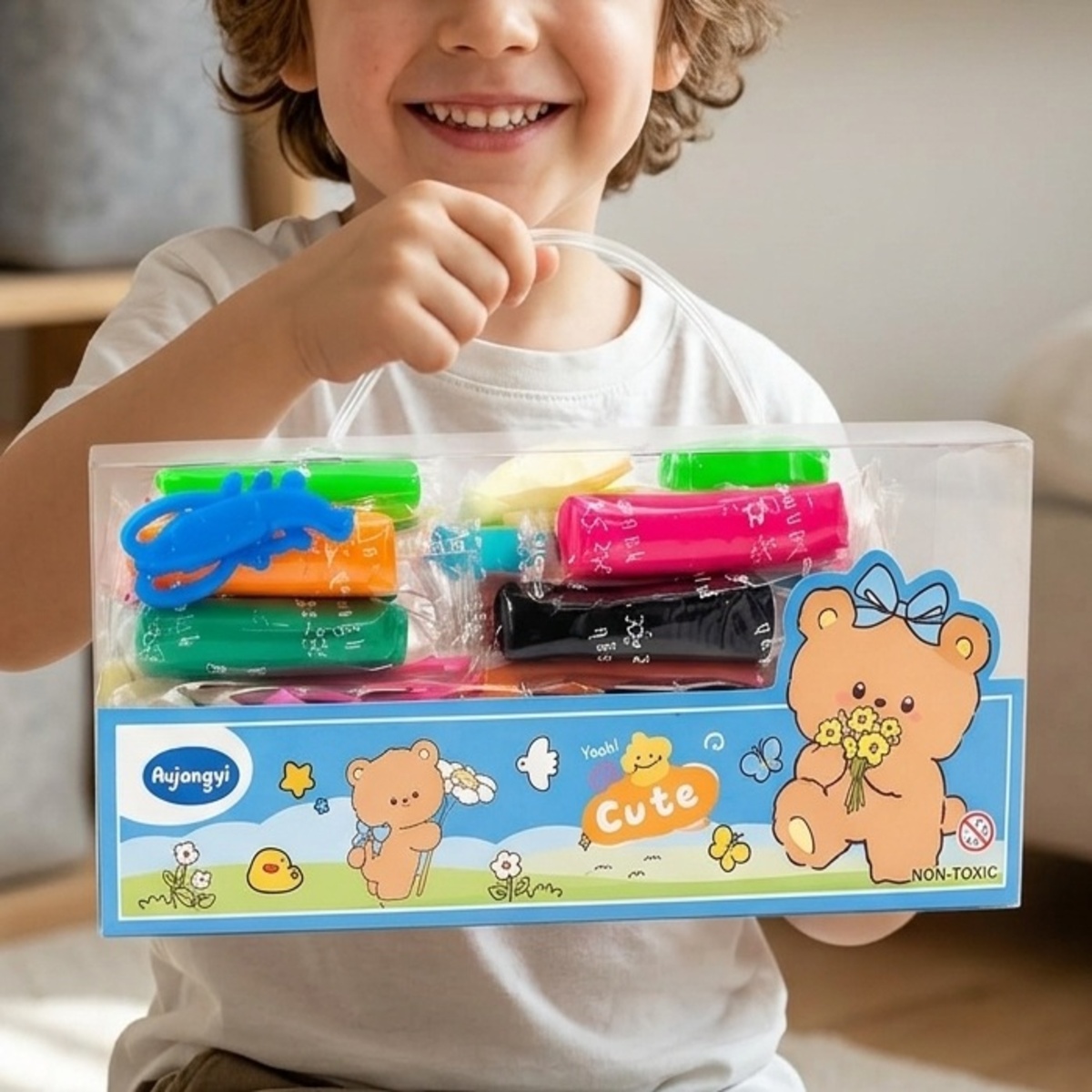 Aujongyi Cute Modeling Clay Set