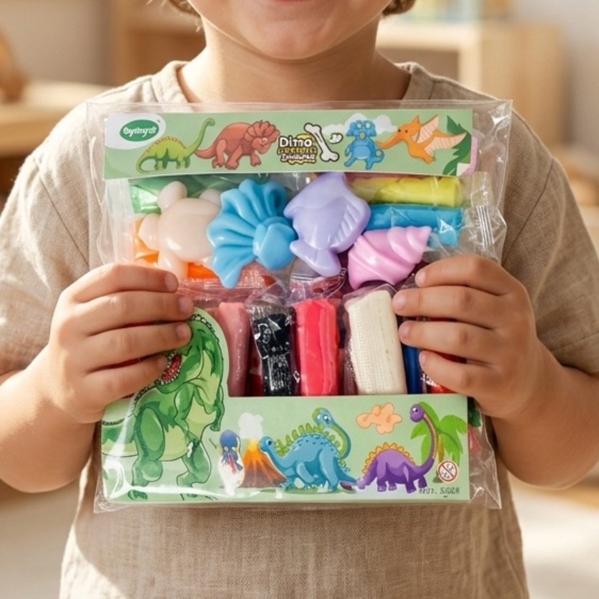 Dino Themed Modeling Clay Set