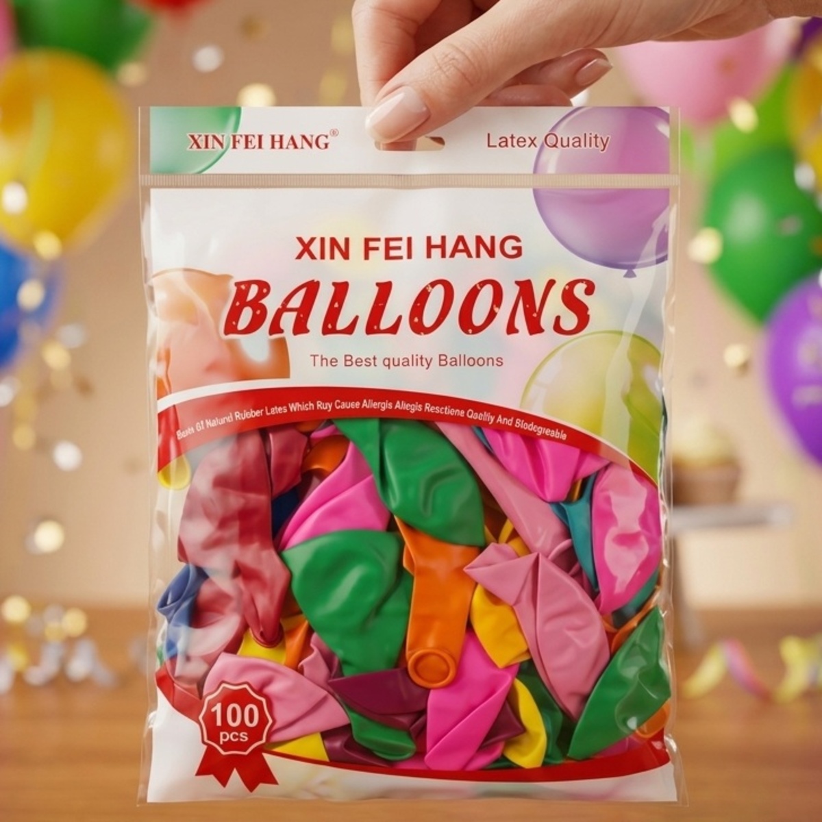Party Balloons 100 Pieces