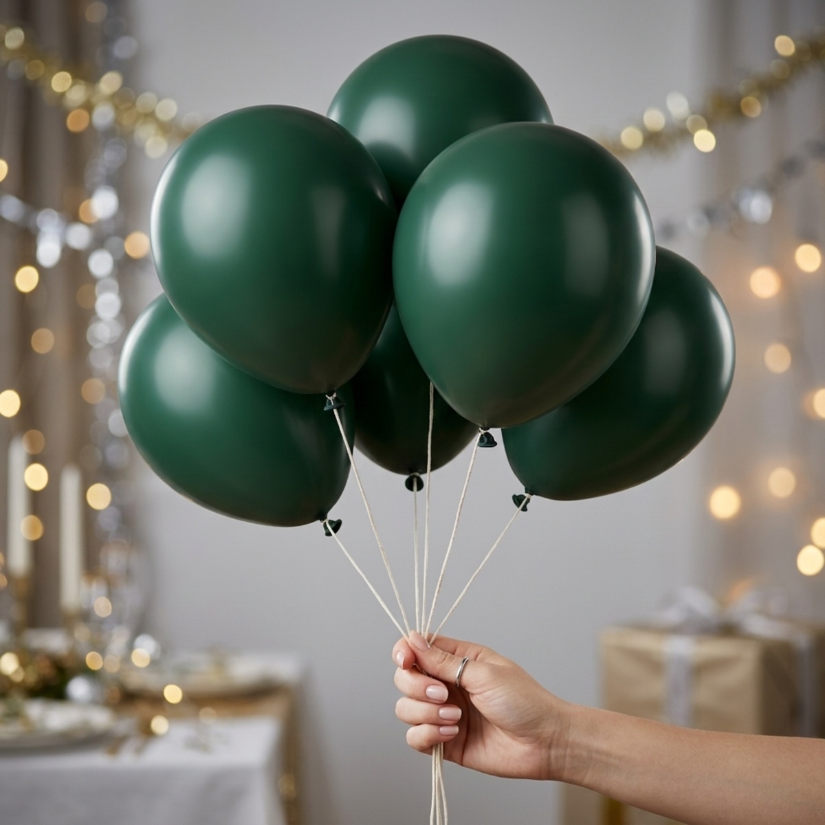 Balloons Green 10 Pieces