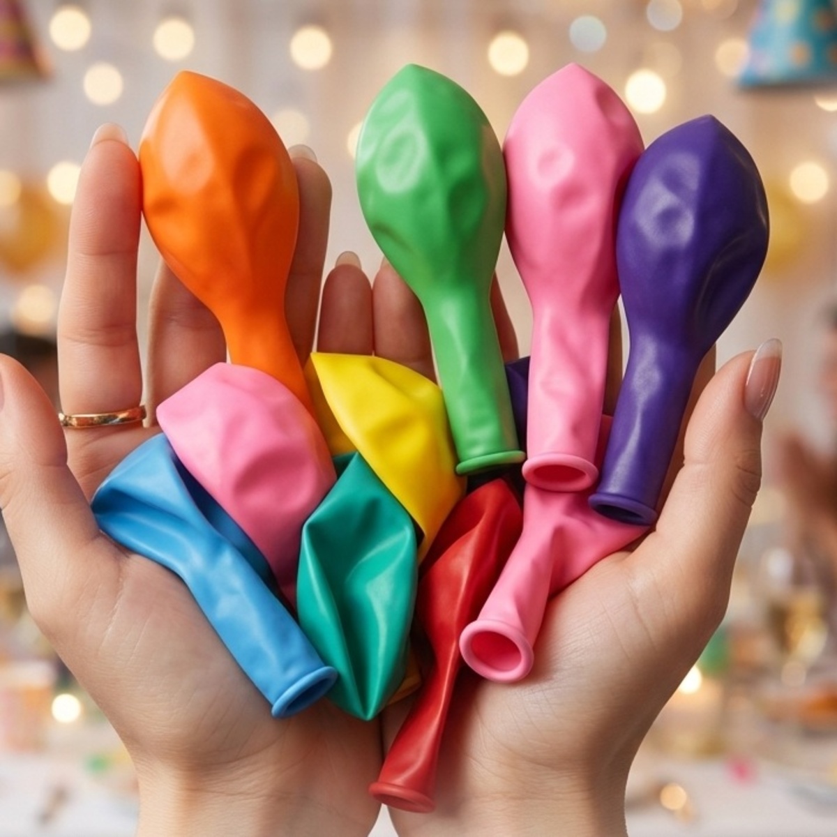 Colorful Party Balloons 50 Pieces