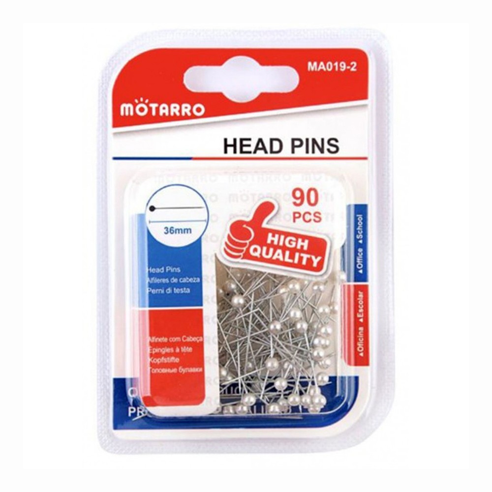 Motarro Head Pins 90 Piece 36Mm