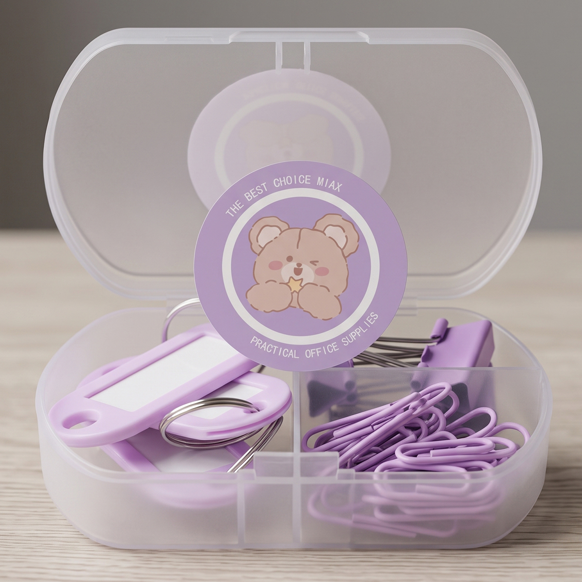 Paper Clips & Binders In Box Set