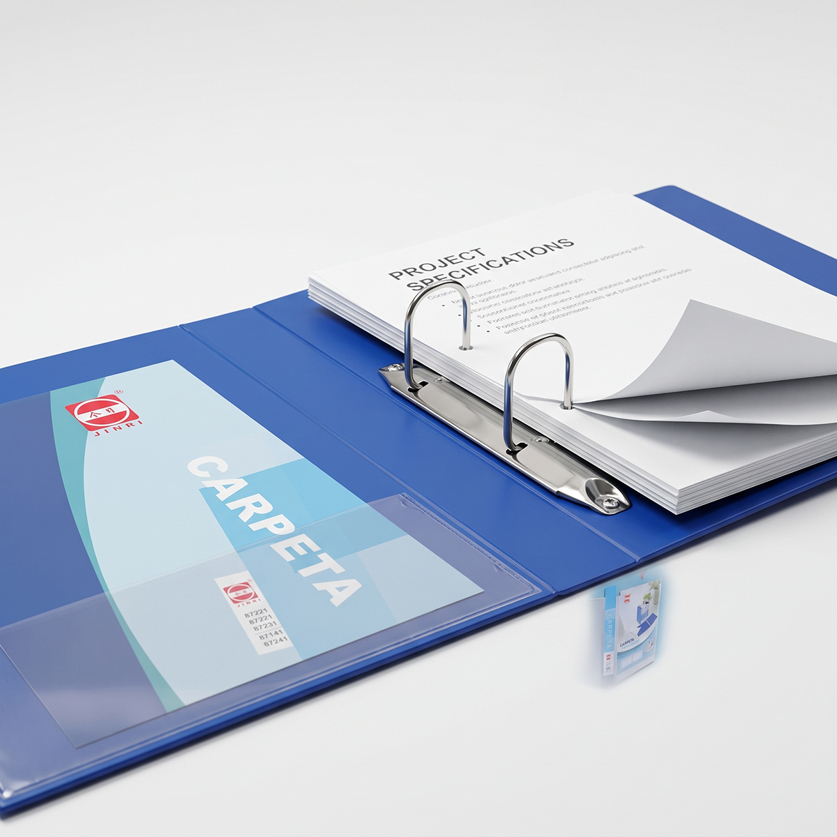 Jinri Carpeta File Box