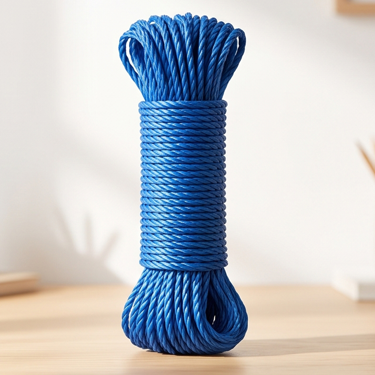 Twisted Nylon 4mm Rope Neon For Packing 20m