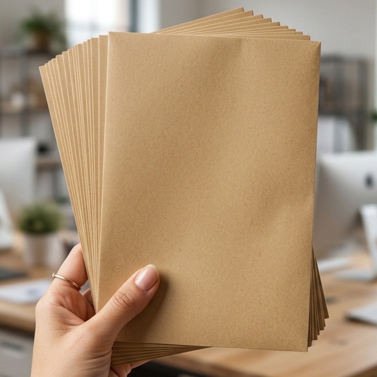 Manila Envelopes 50 Pieces 16.2x22.9cm 50 Pieces