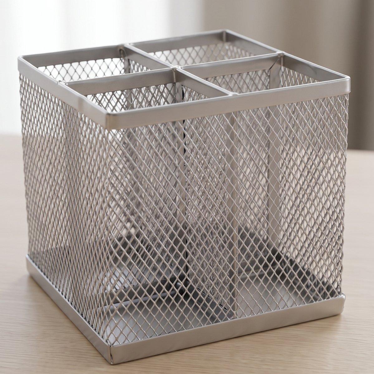 Mesh Metal Desk Organizer