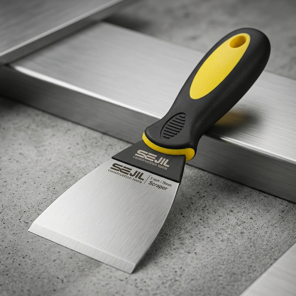 Sejil 3 Inches Scraper With Rubber Handle