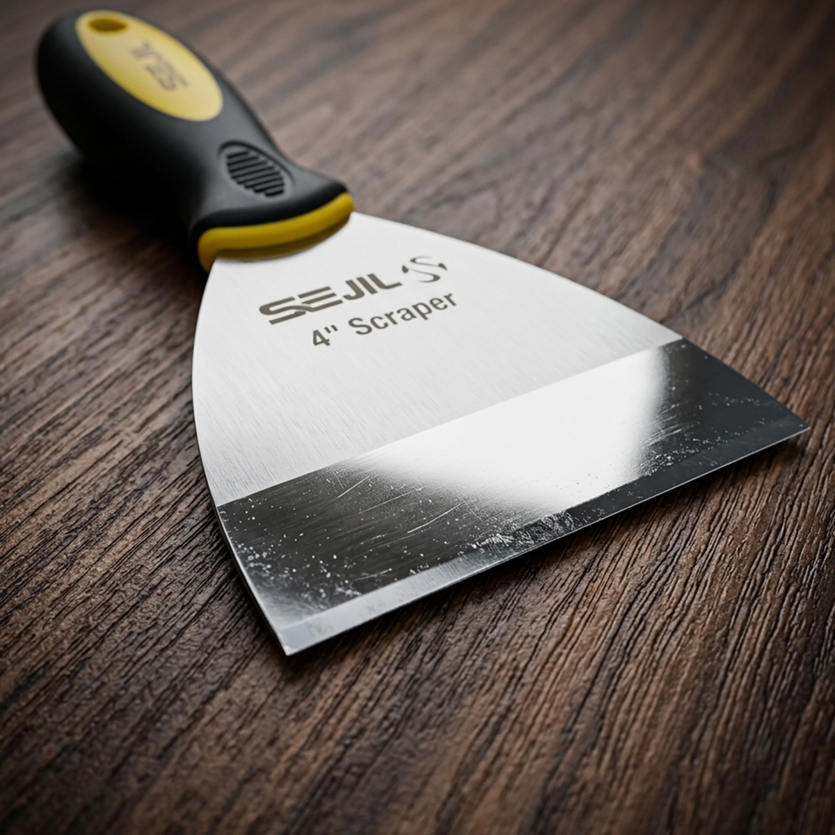 Sejil 4 Inches Scraper With Rubber Handle