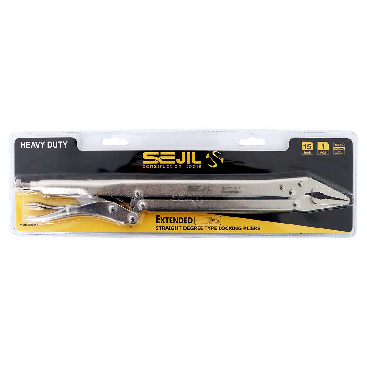 Sejil Straight Type Locking Pliers
