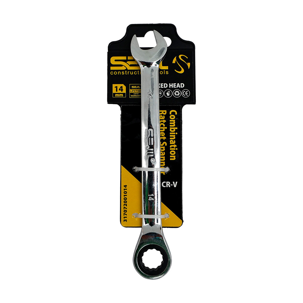 Sejil 14mm Fixed Head Ratcheting Combination Wrench