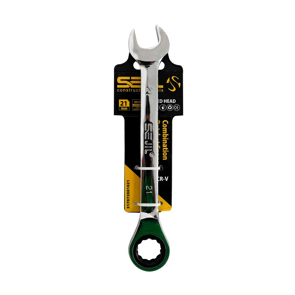 Sejil 21mm Fixed Head Ratcheting Combination Wrench
