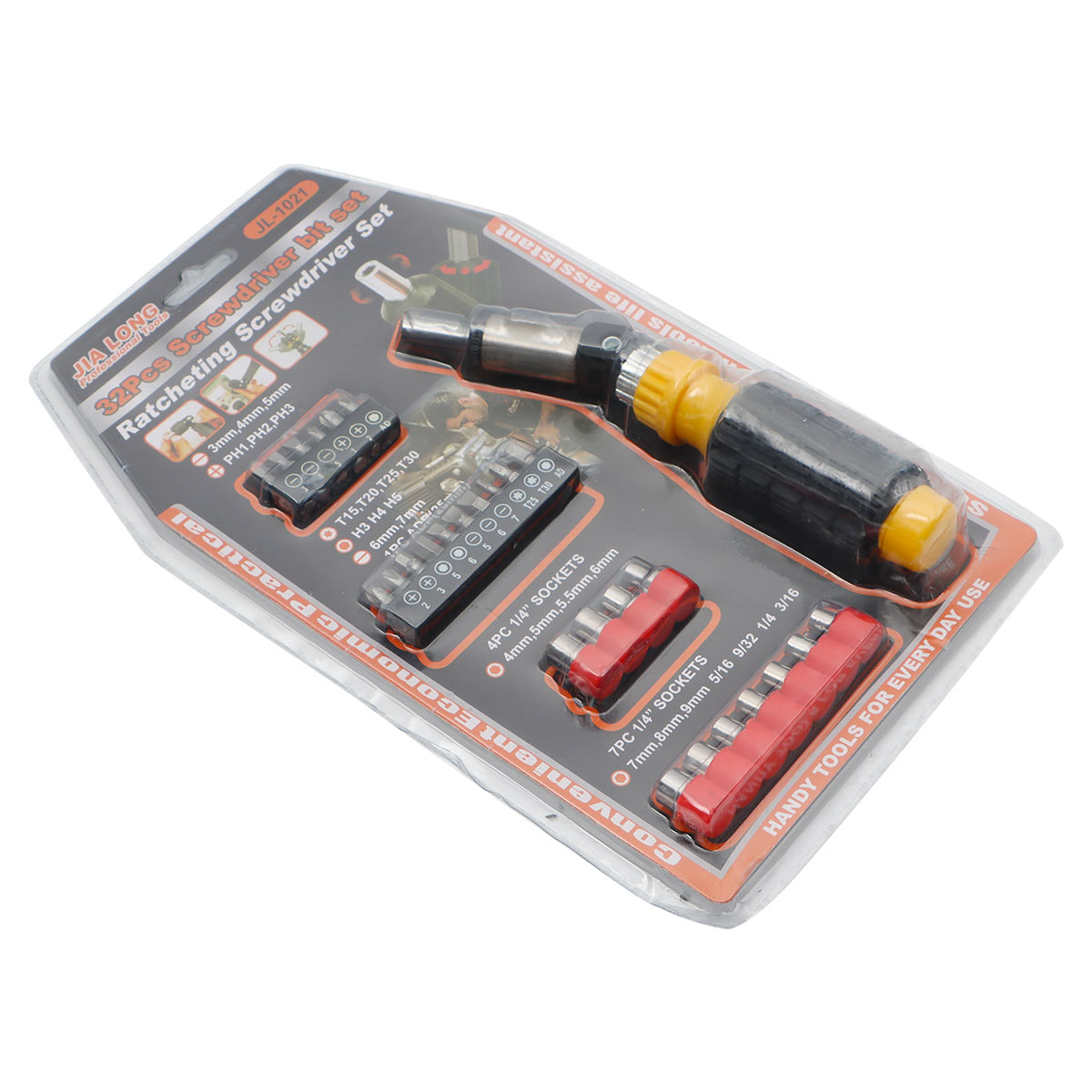 Screwdriver Bit Set 32 Piece