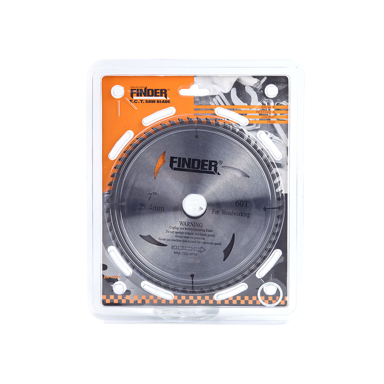 Finder Saw Blade For Wood Working 7 Inch 25.4mm 60T