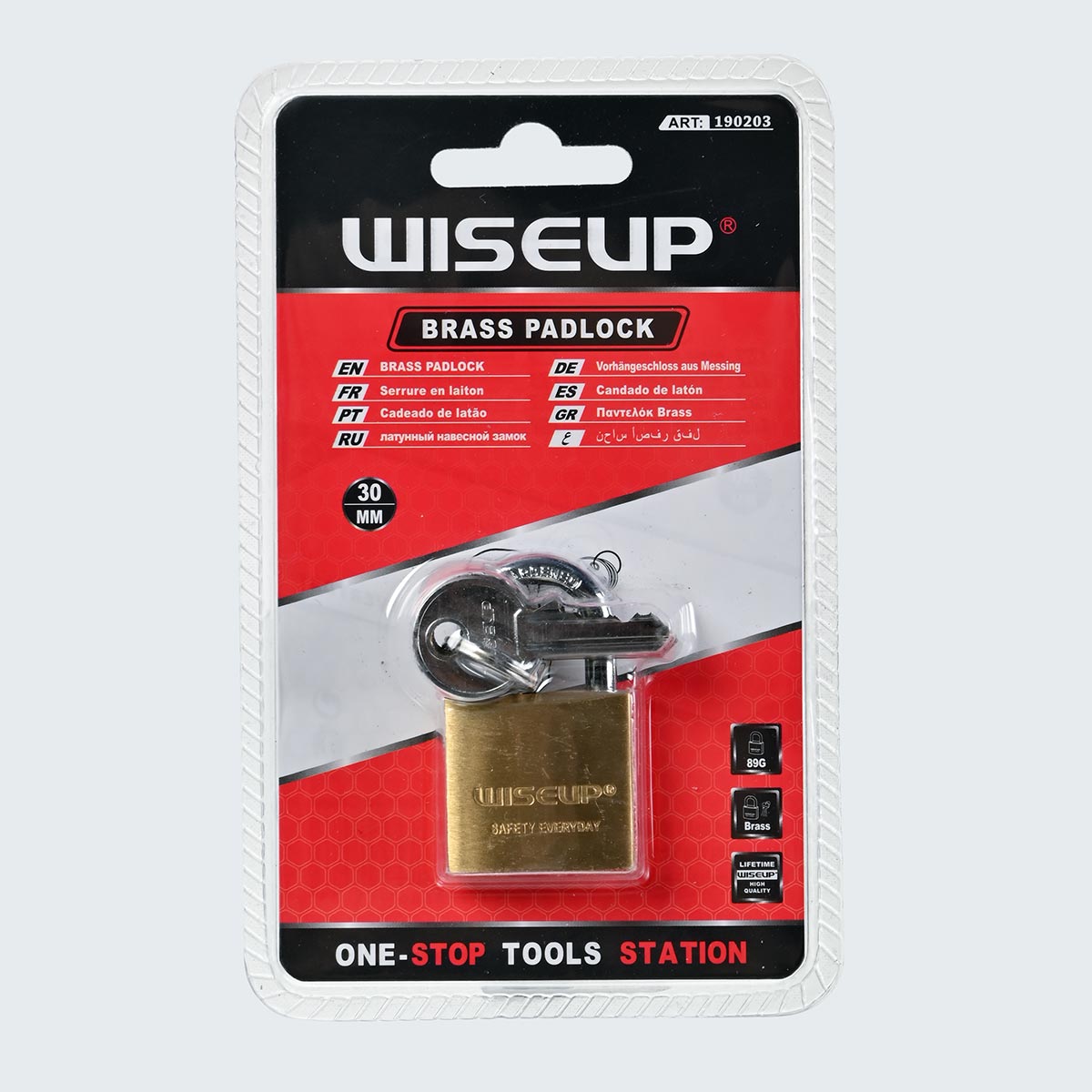 Wiseup Pad Lock - 19253-190203